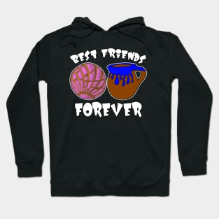 Concha Y Coffee Best Friends Forever Hoodie